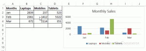 dynamic charts in excel gif