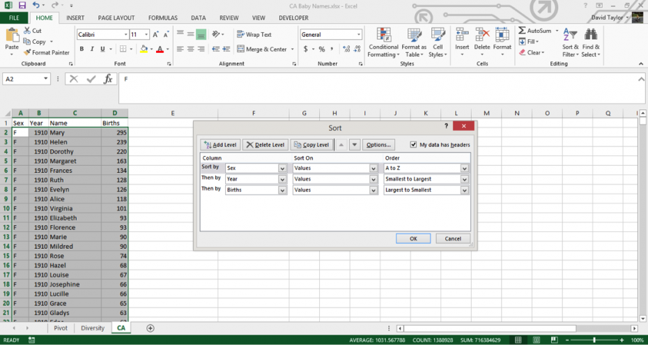 Excel for Commerce | Analyze large data sets in Excel